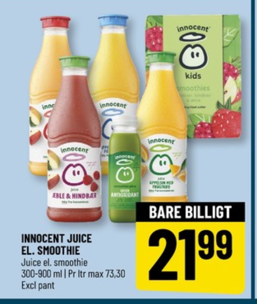 innocent, Appelsinjuice Mango