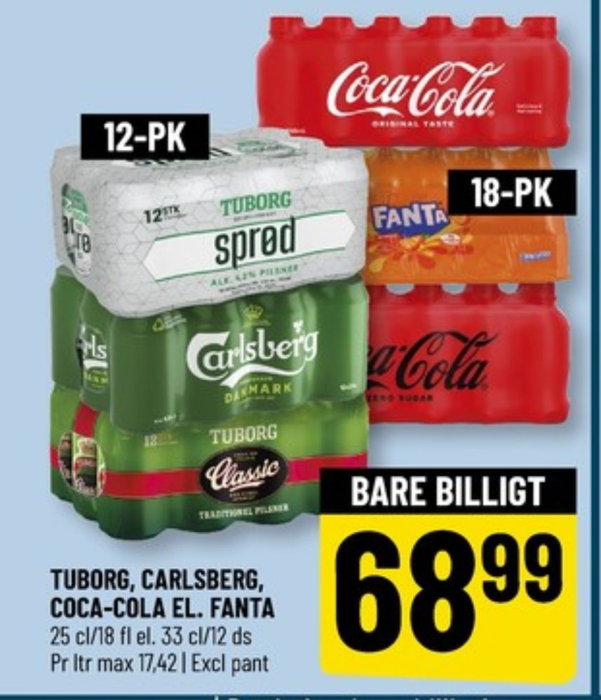 Tuborg Sprød, Øl 12 pk.
