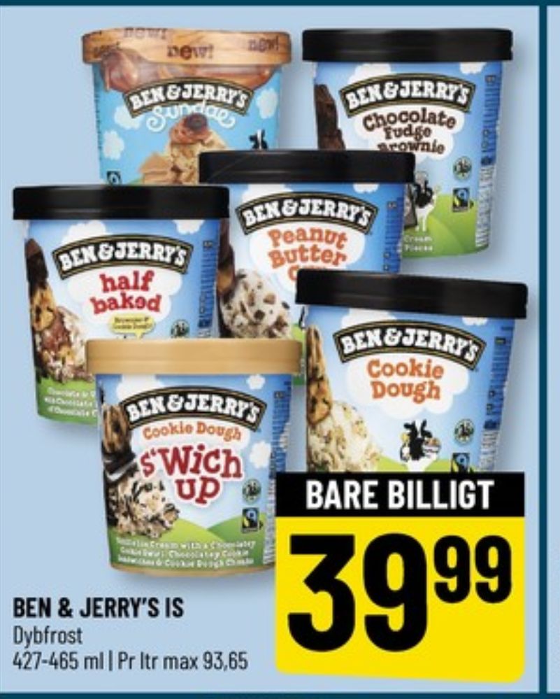 Frisko Ben & Jerry's, Sundae Dulce De-Lish is