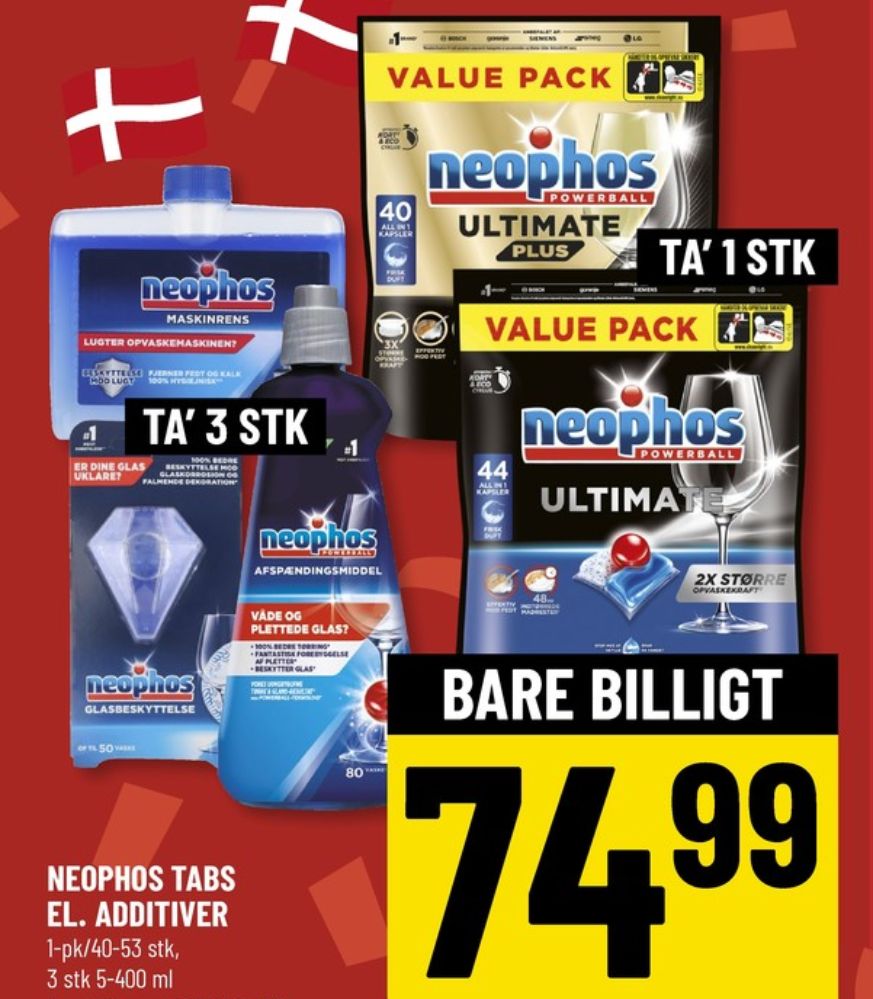 Neophos, Afspændingsmiddel