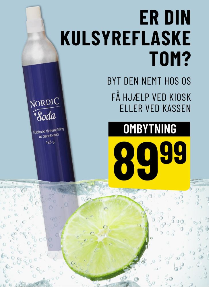 Nordic Soda, Kulsyrepatron