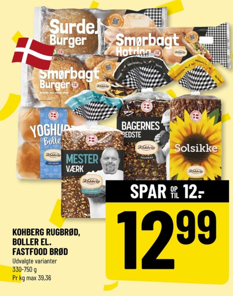 Kohberg, Solsikkerugbrød