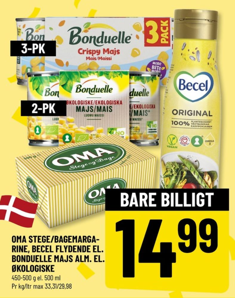 Bonduelle, Majs