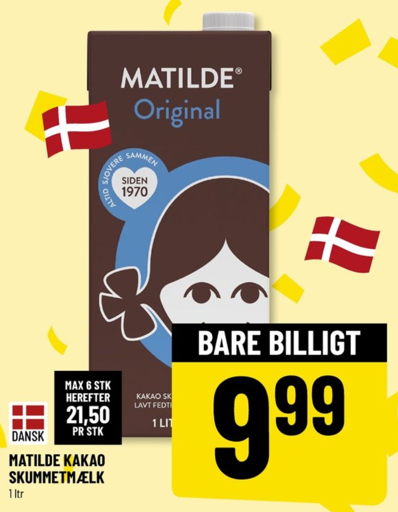 Matilde, Kakaomælk