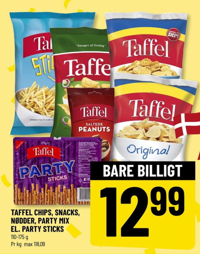 Taffel, Saltede Peanuts