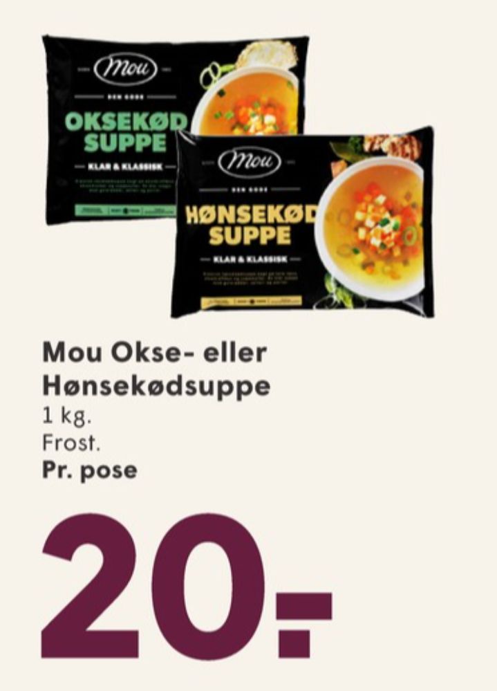 Mou Klar & Klassisk, Hønsekødssuppe
