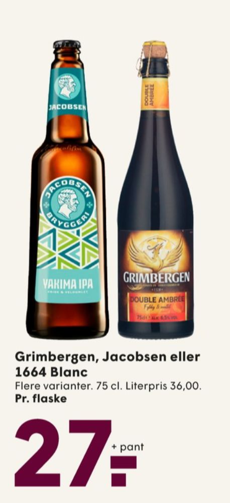 Jacobsen Yakima IPA, Specialøl