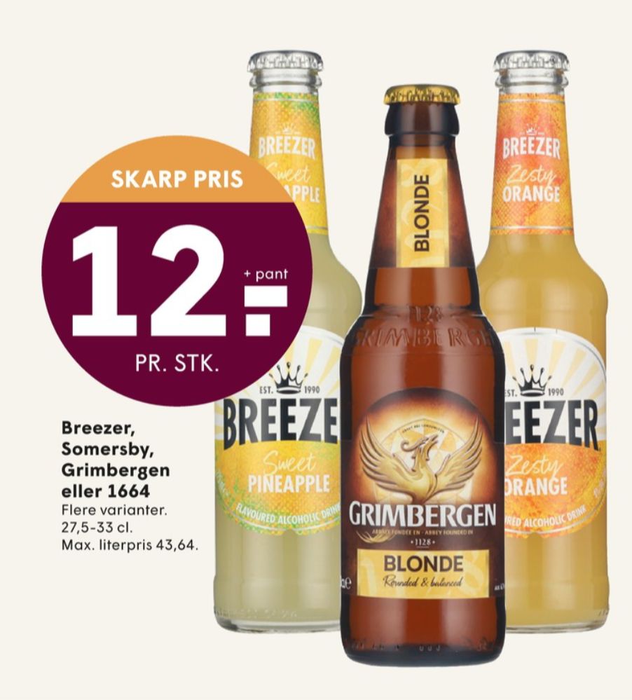 Bacardi Breezer, Zesty Orange RTD