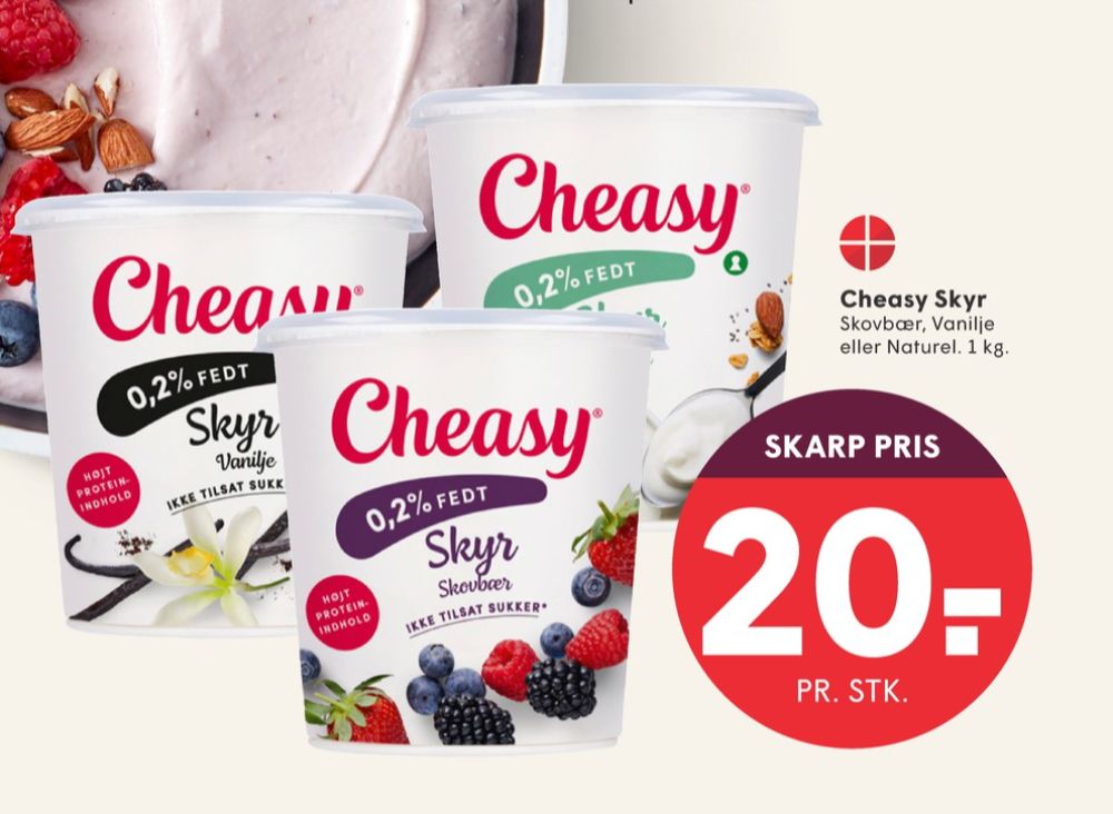 Cheasy, Skovbær Skyr 