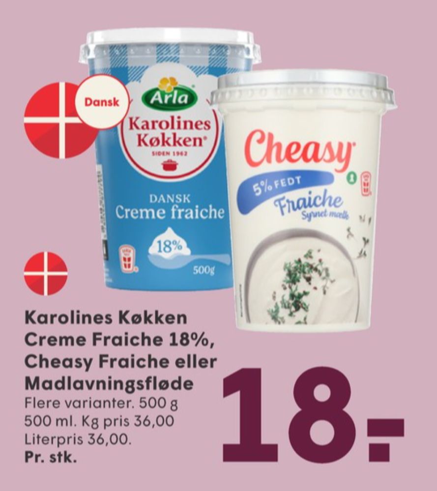Cheasy, Creme Fraiche 5%