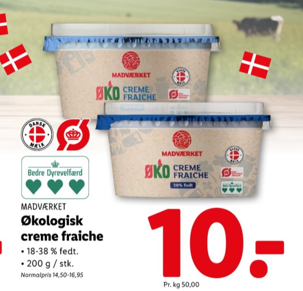 Madværket, Creme Fraiche 18%