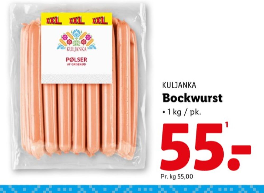 Kuljanka, Bockwurst
