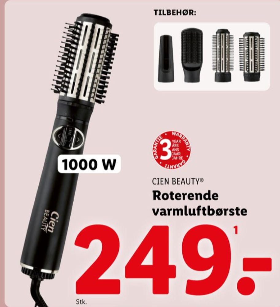 Cien, Varmluftbørste