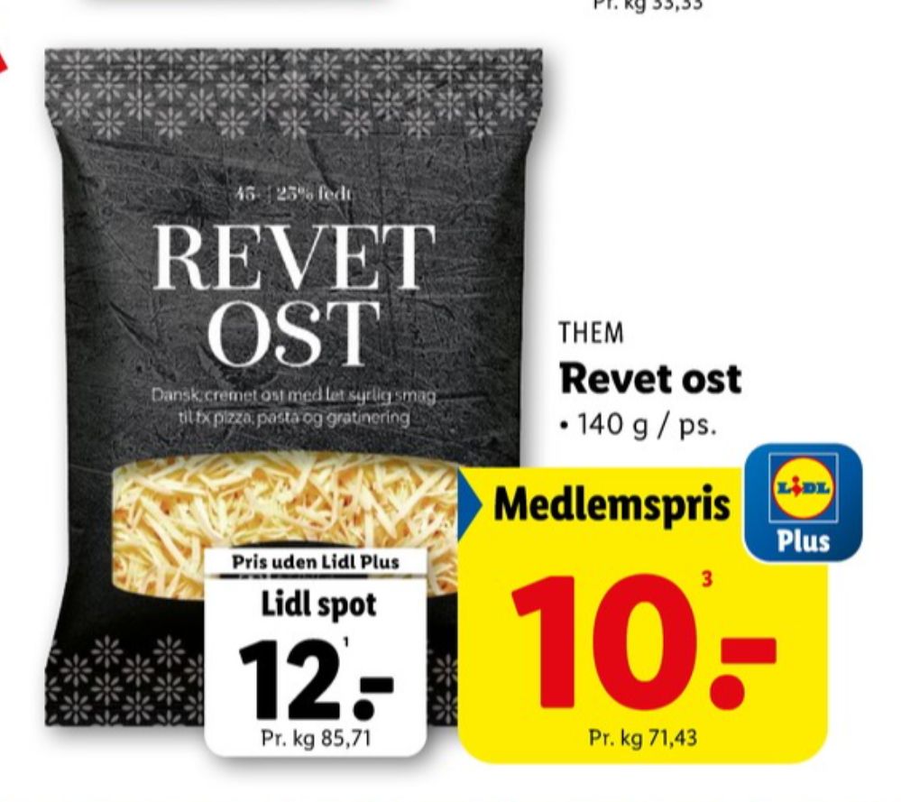 Them Ost, Revet ost
