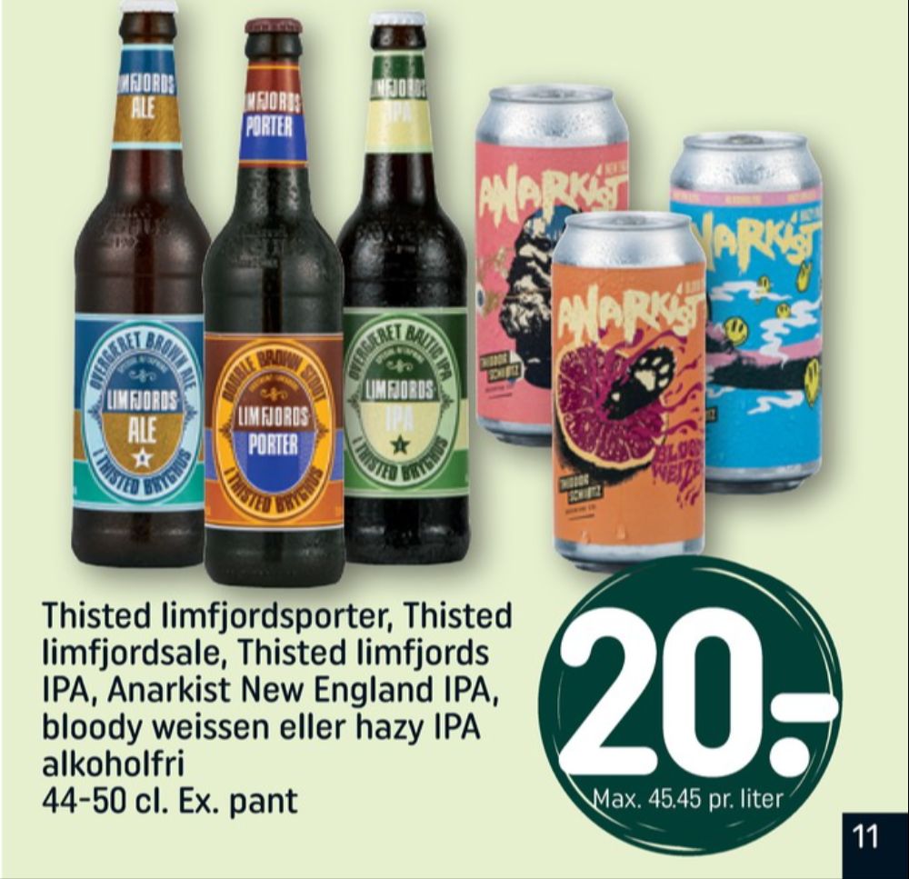 Thisted Limfjords Porter, Specialøl