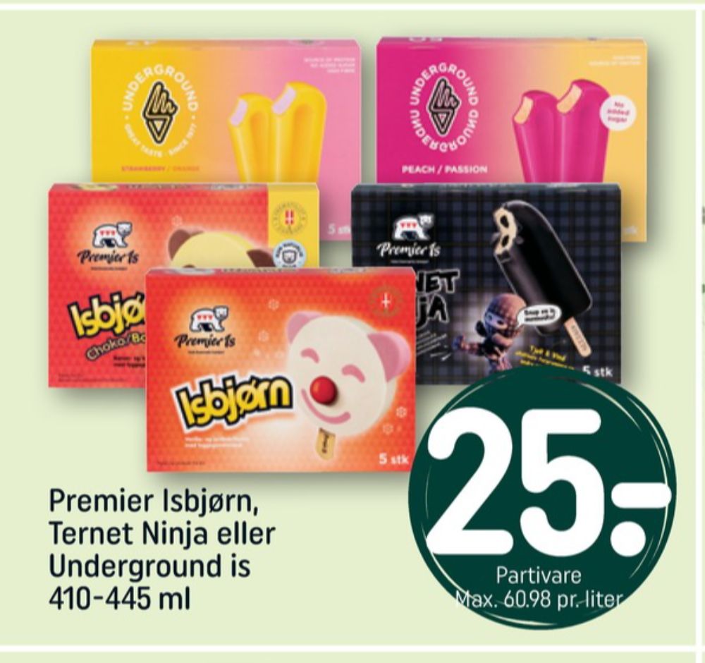 Premier, Isbjørn Choko/Banan Ispinde