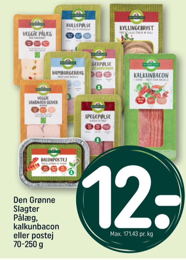 Den Grønne Slagter, Spegepølse