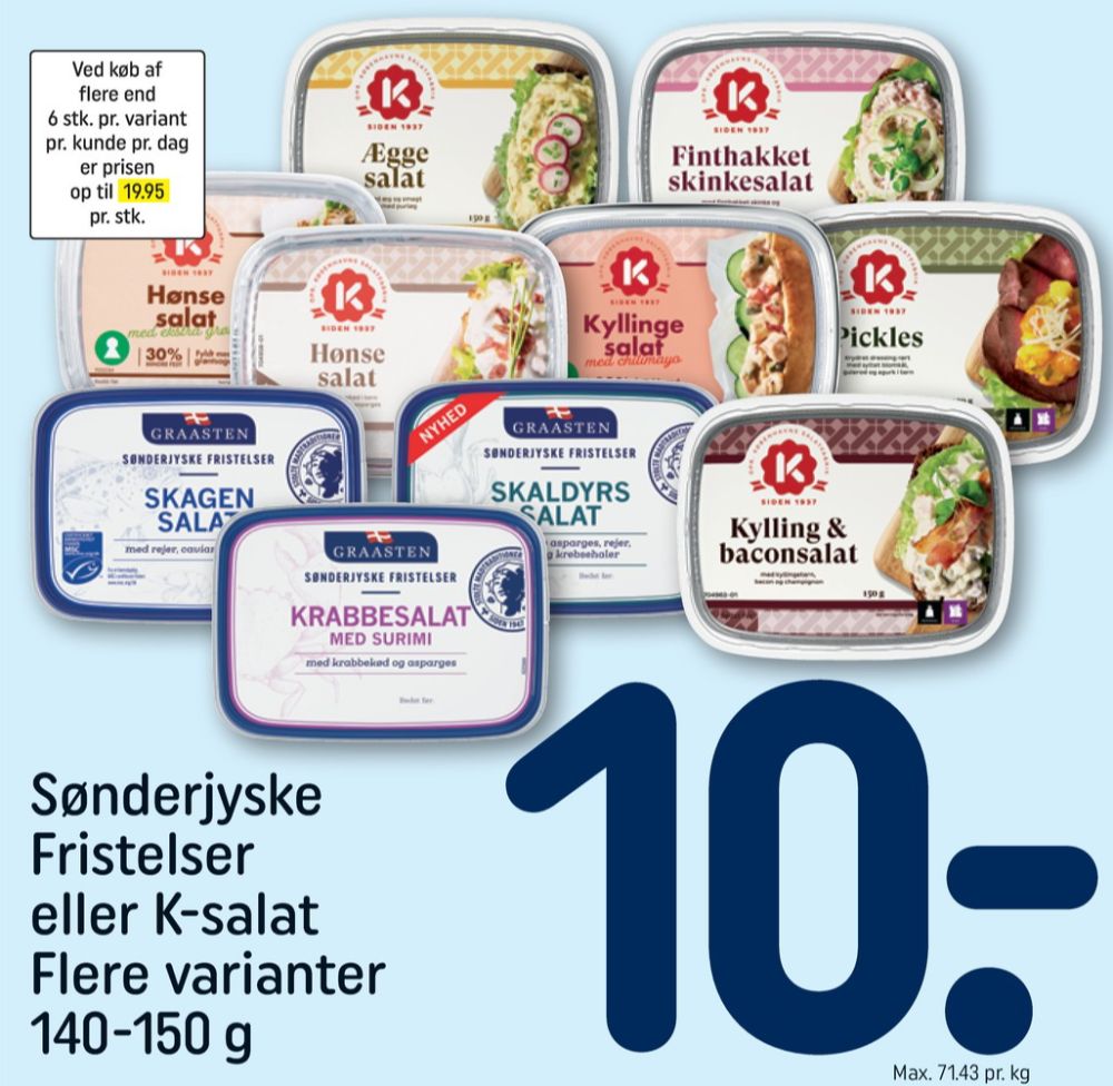 K-salat, Æggesalat