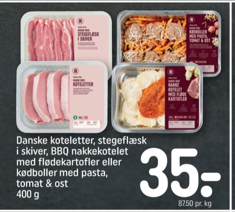 Rema 1000, Flæsk i skiver