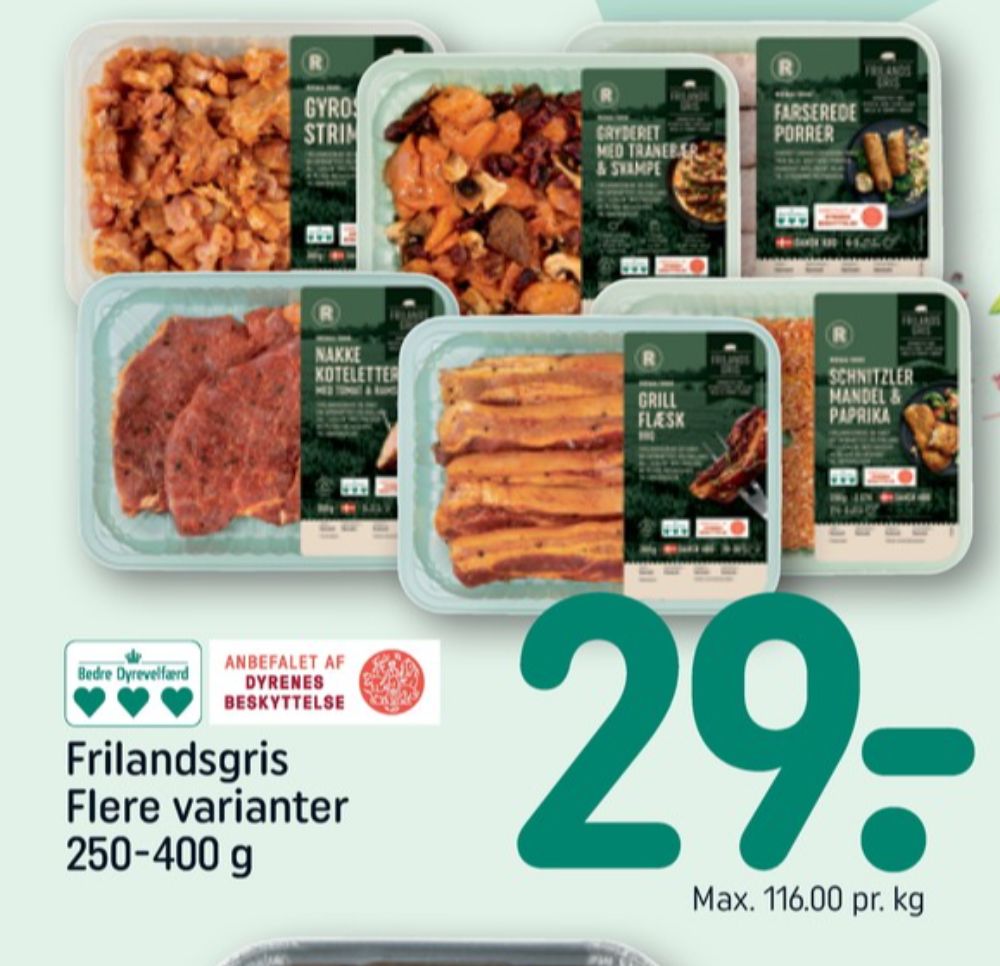 Rema 1000, Flæsk i skiver