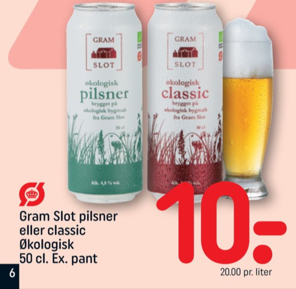 Gram Slot Classic, Øl