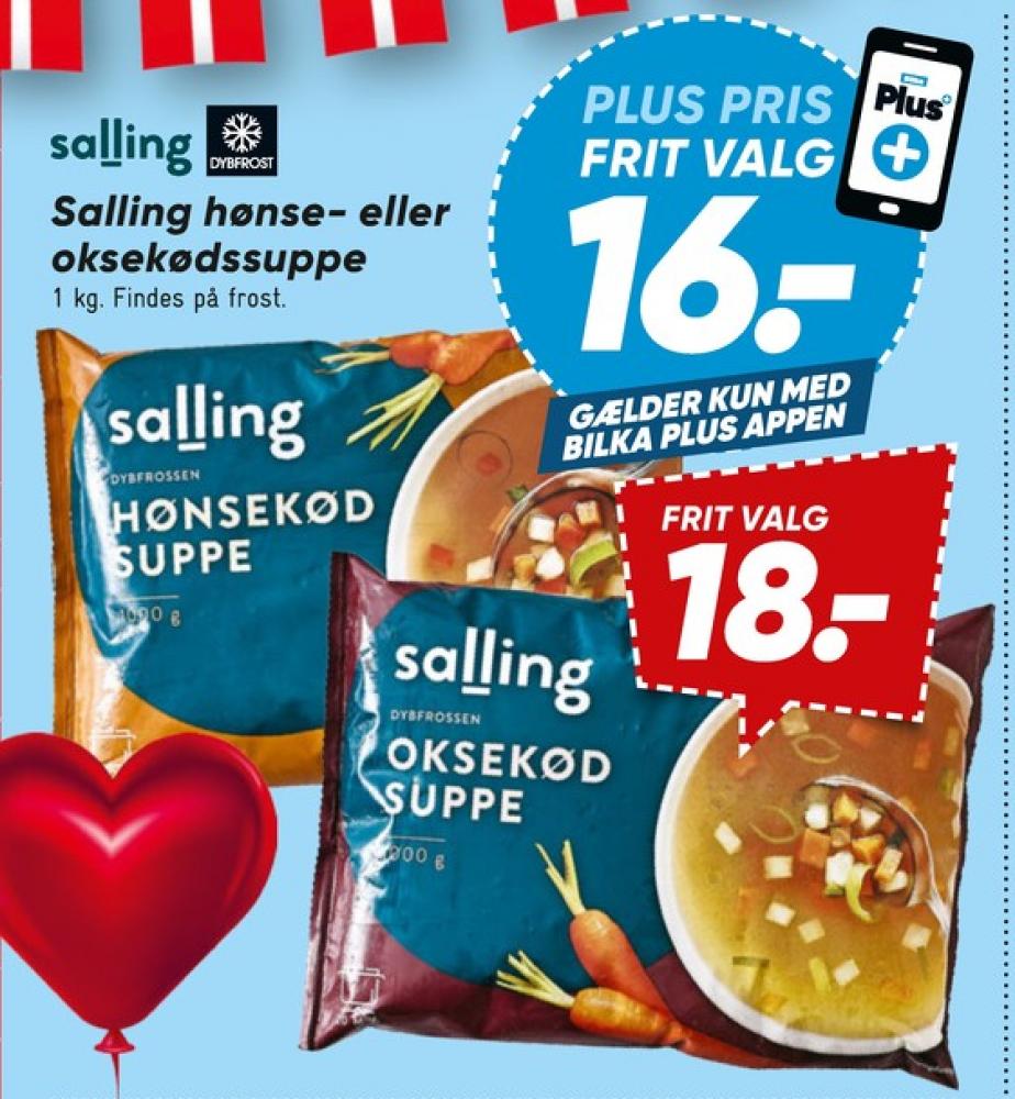 Salling, Hønsekødssuppe