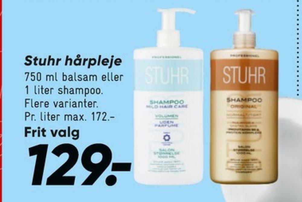 Stuhr, Shampoo