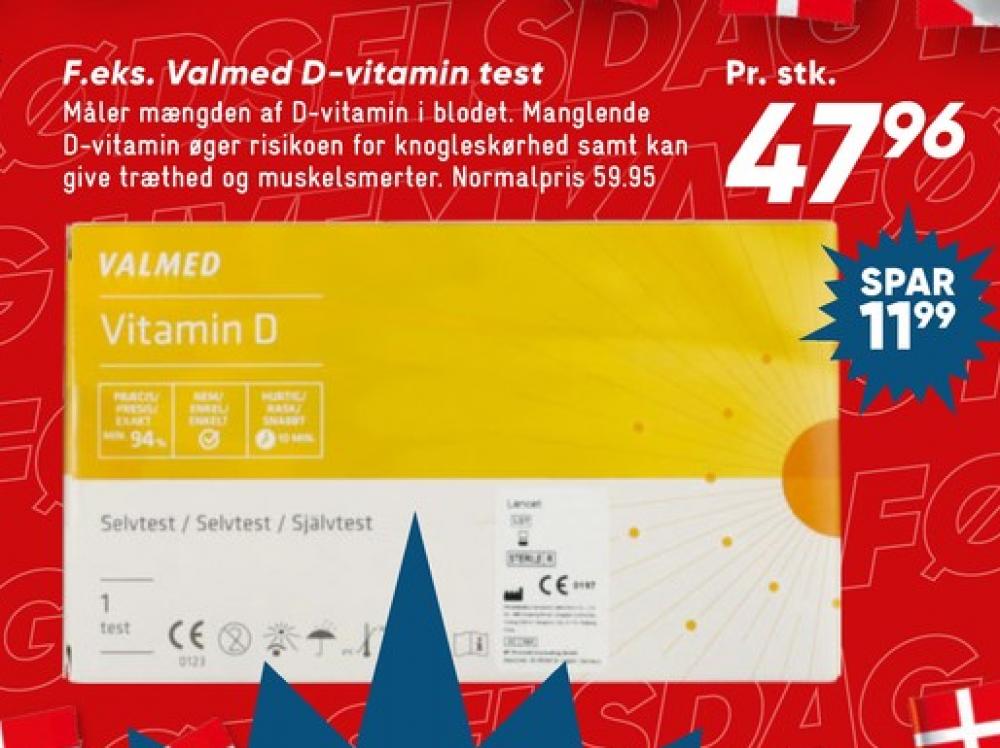 Valmed, D-vitamintest