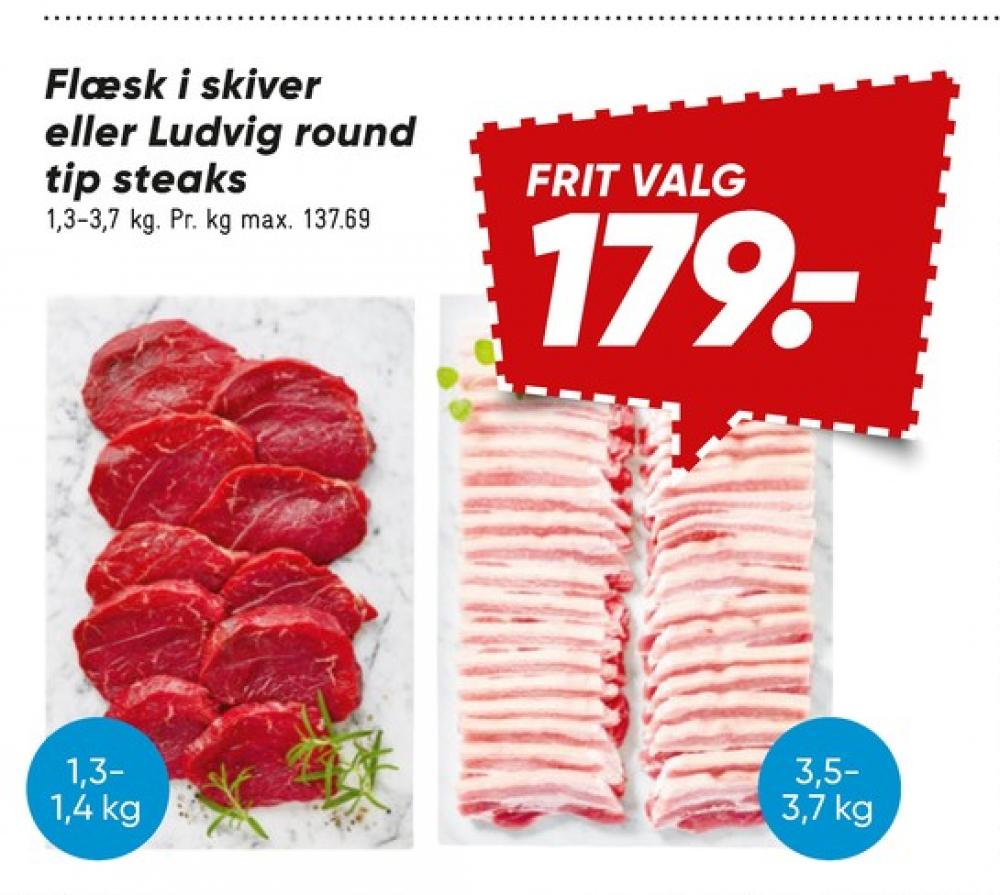 Flæsk i skiver