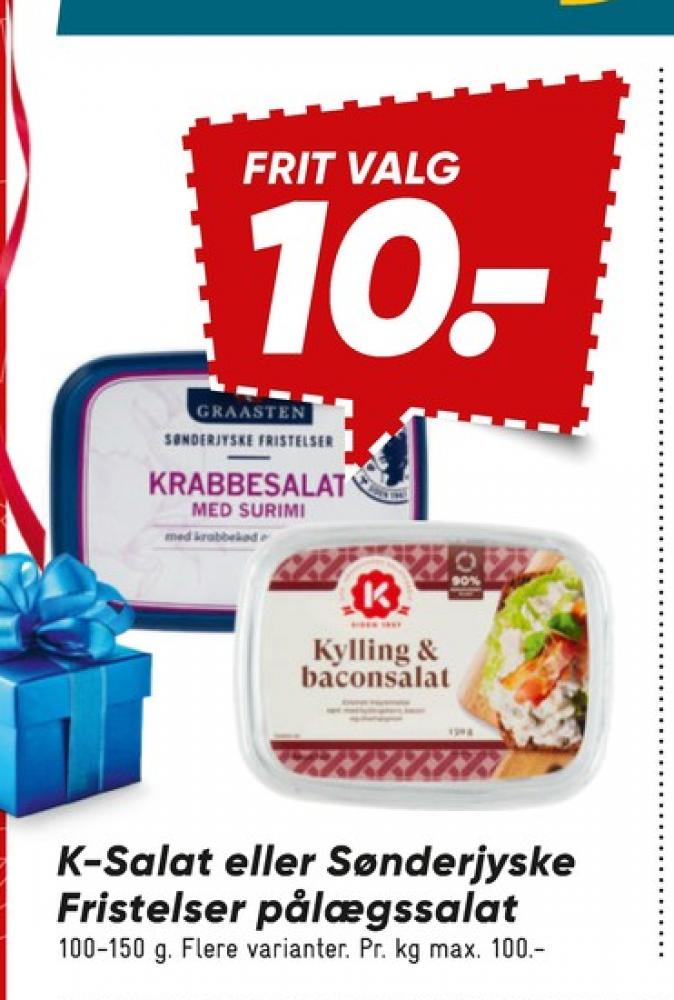 Graasten Sønderjyske Fristelser, Krabbesalat med Surimi