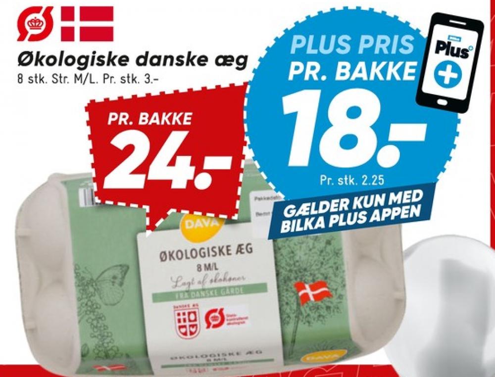 DAVA Foods, Økologiske æg M/L