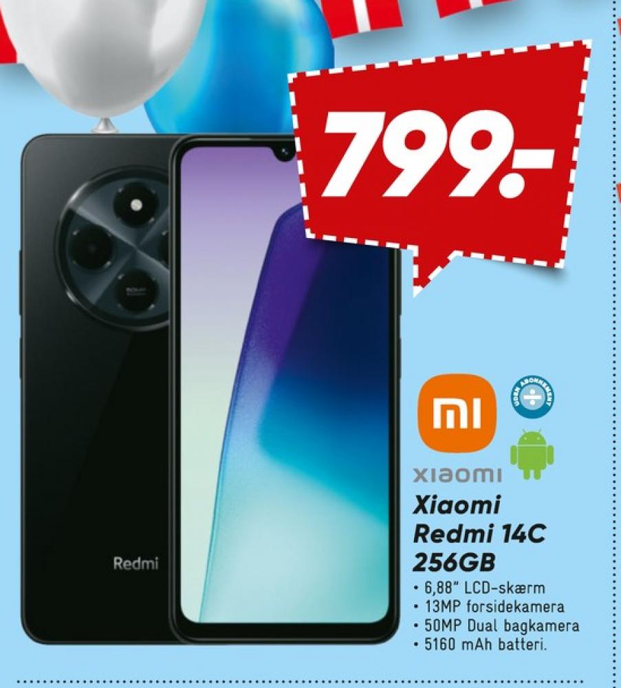 Motorola Redmi 14C, Mobiltelefon