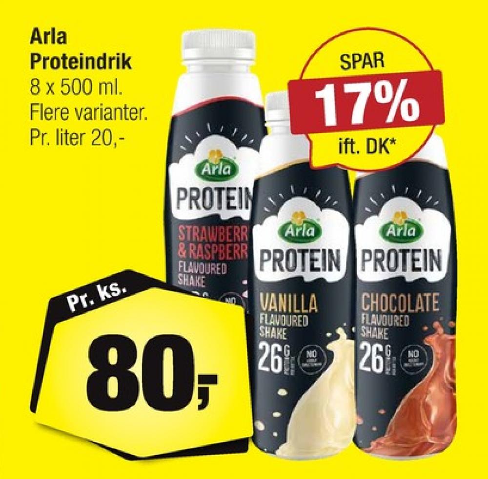 Arla Protein, Proteindrik Strawberry & Raspberry