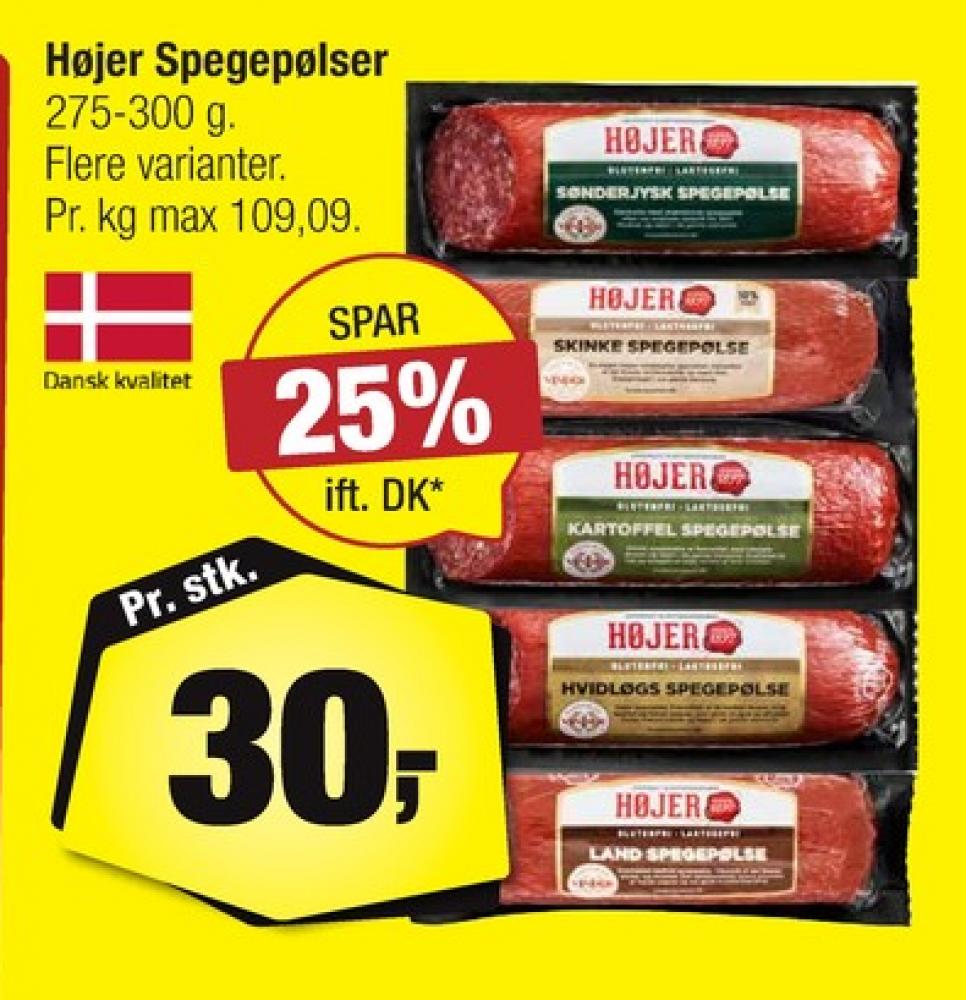 Højer Pølser, Sønderjysk Spegepølse