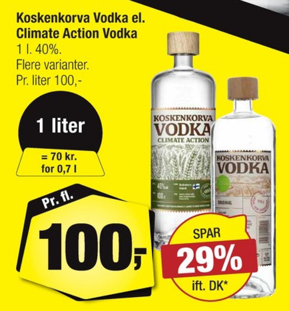 Koskenkorva Climate Action, Vodka