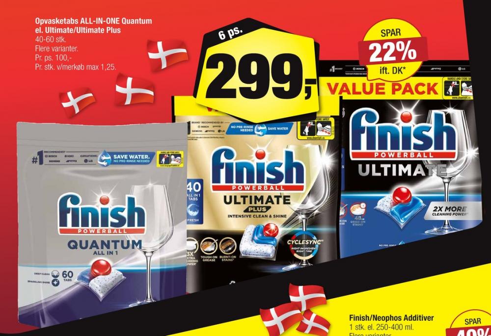 Finish, Maskinopvask-tabs