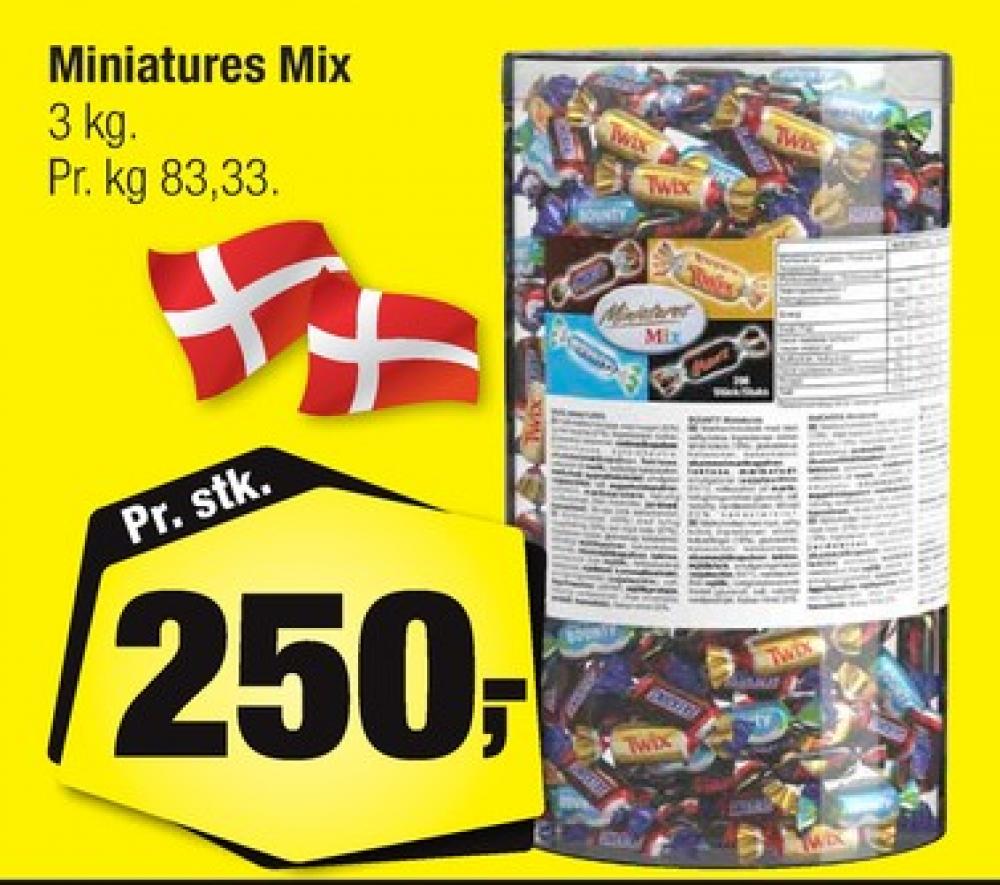 Miniatures, Dessertchokolade