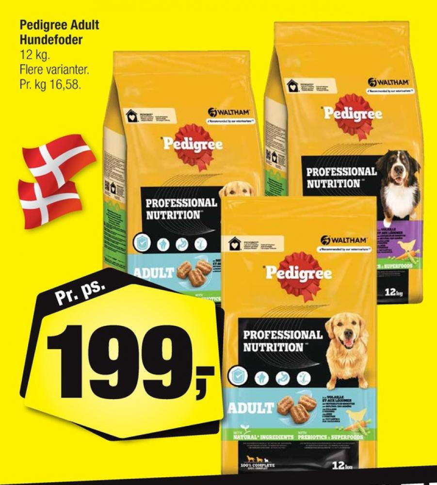 Pedigree, Hundefoder