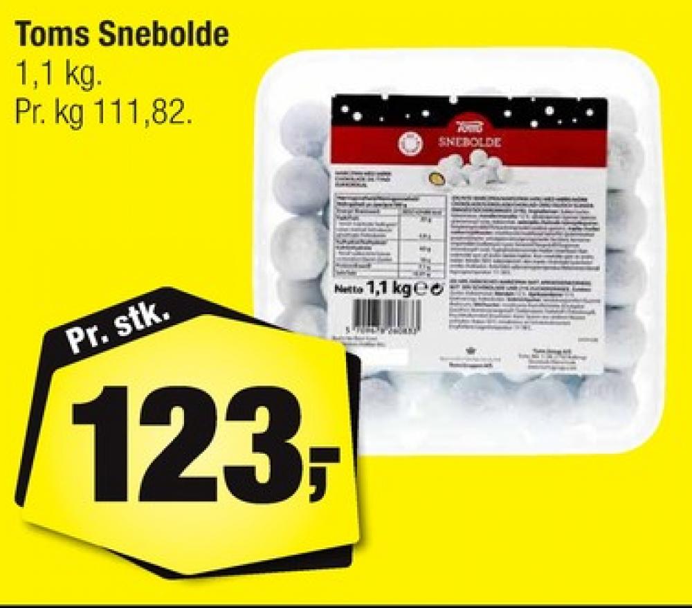 Toms Snebolde, Snebolde