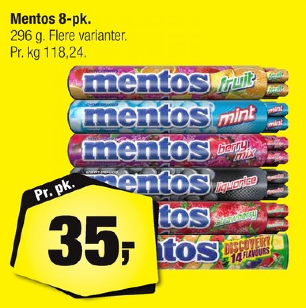 Mentos, Pastiller Liquorice