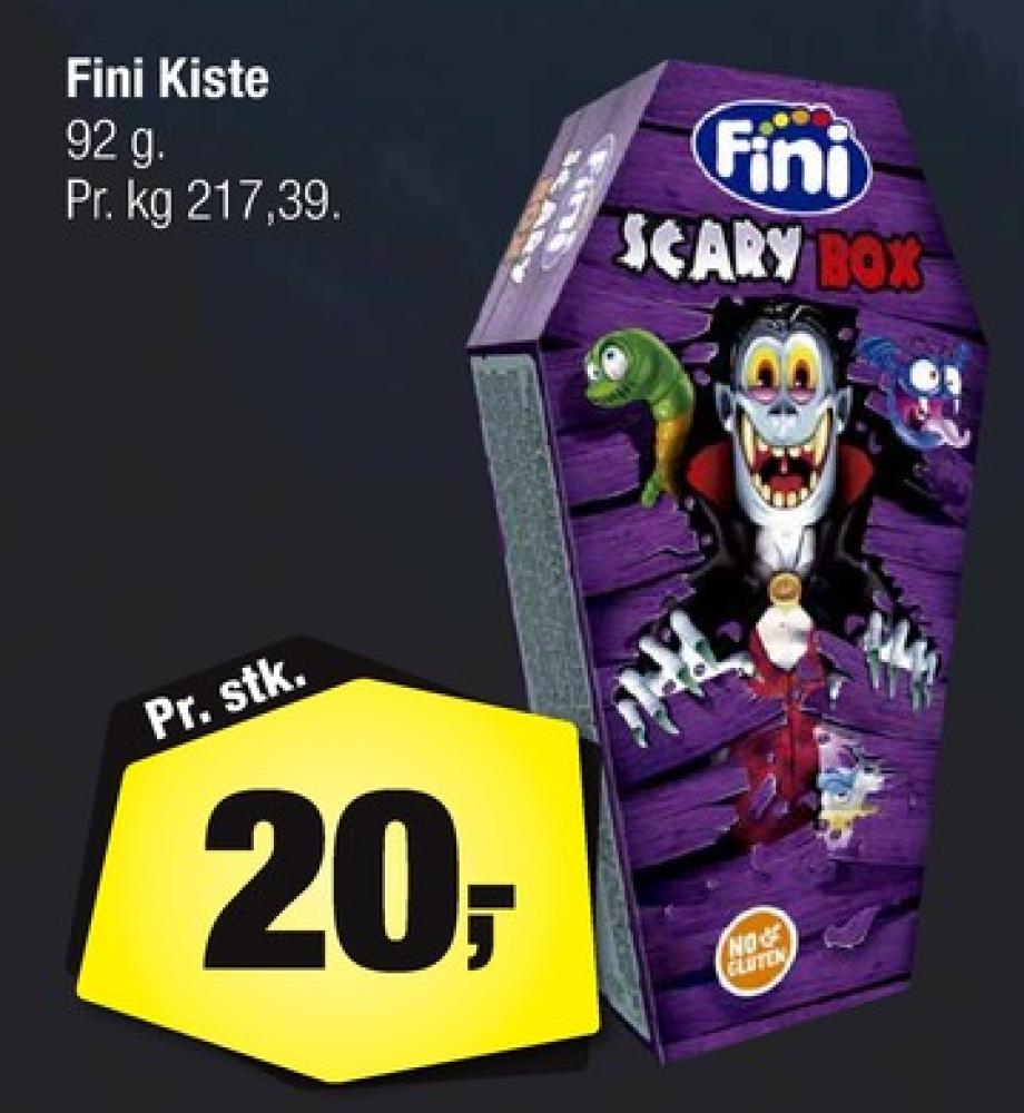 Fini Scary Box, Slik
