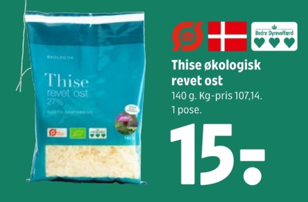 Thise, Revet ost 27%