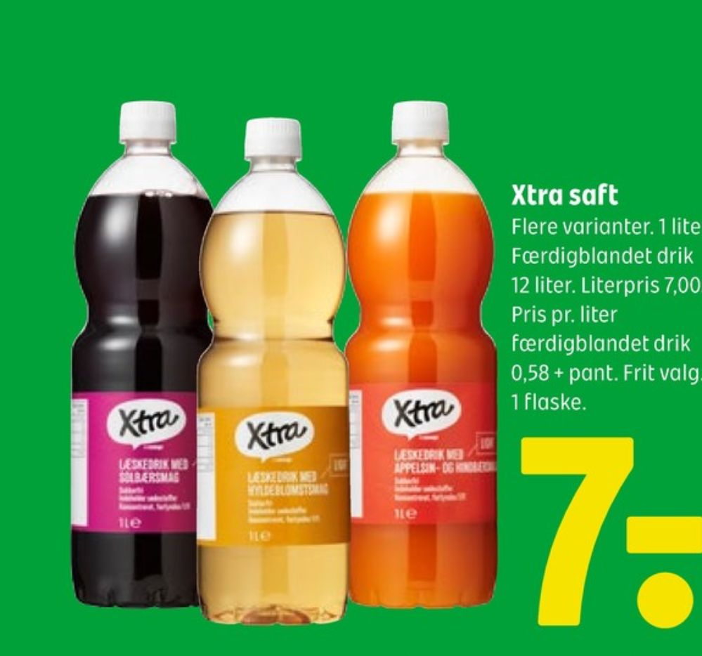 Xtra, Hyldeblomst Læskedrik
