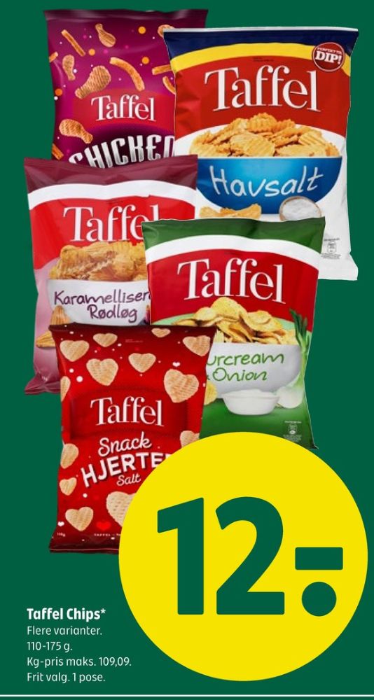 Taffel, Sour Cream & Onion Chips