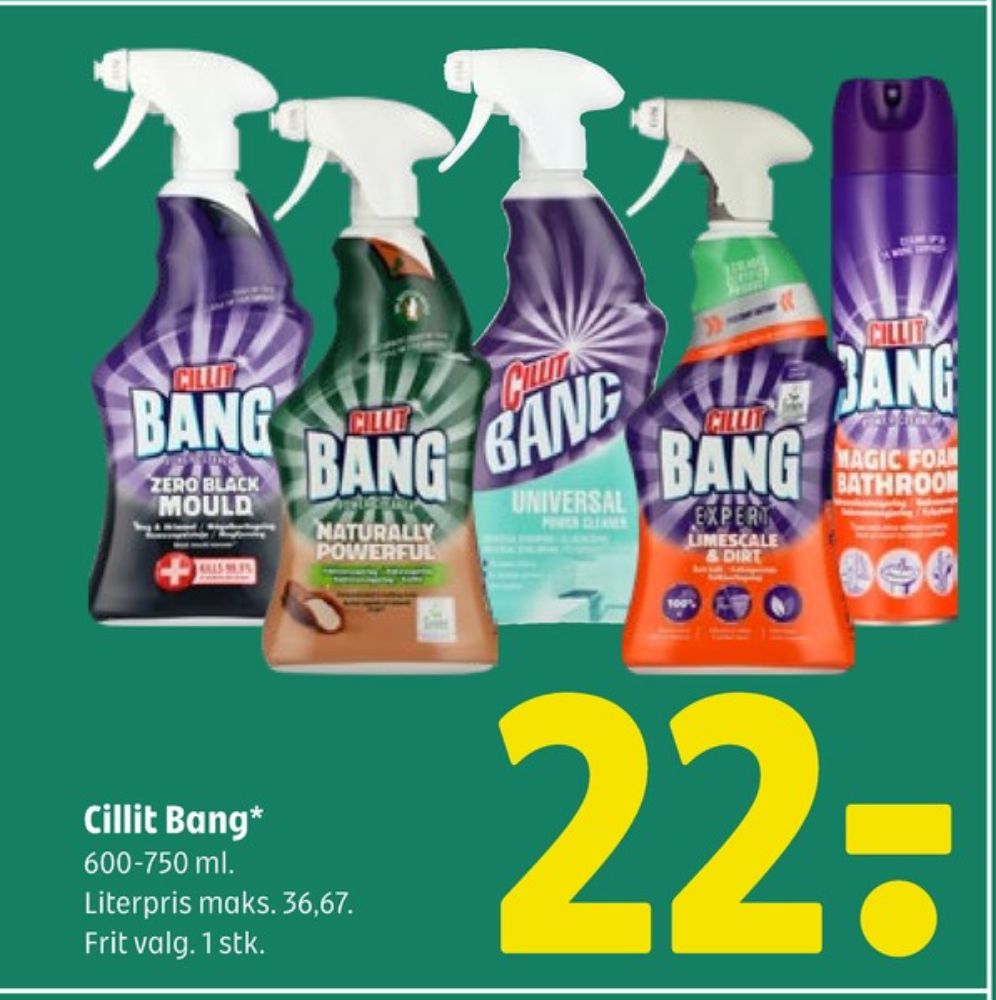 Cillit Bang, Rengøring - universal