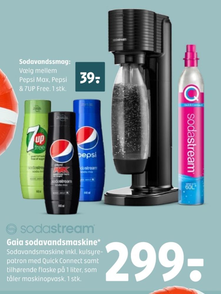 Sodastream, Sodavandsmaskine