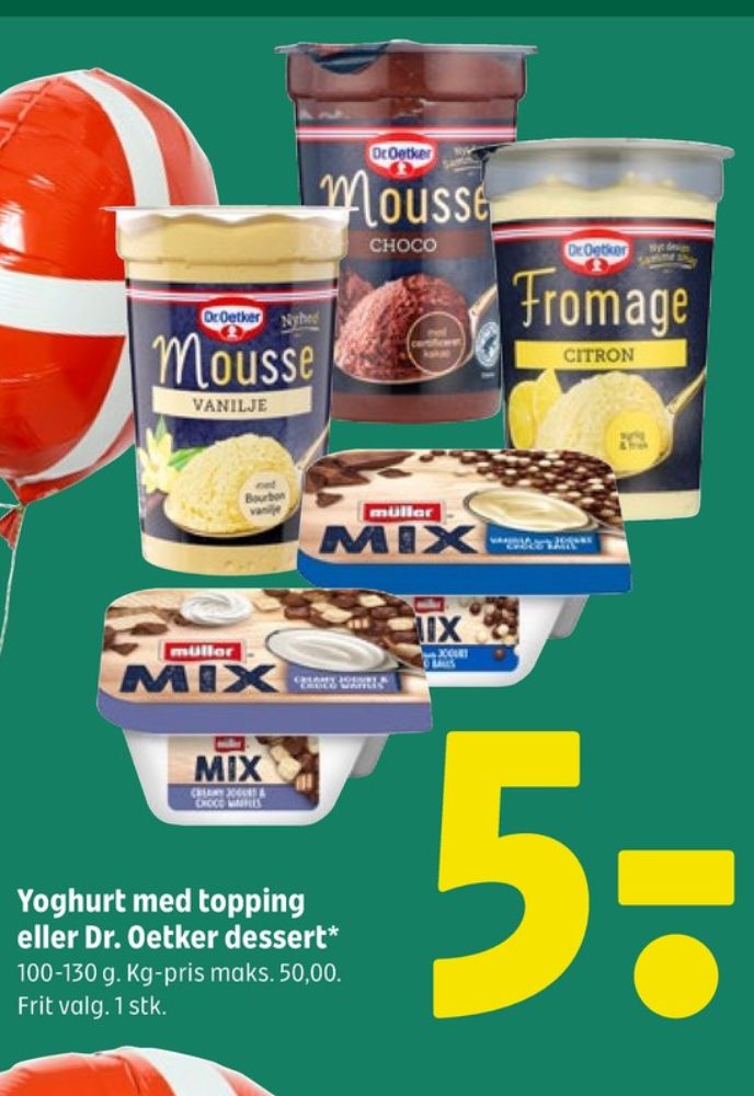 Dr Oetker, Chokolademousse