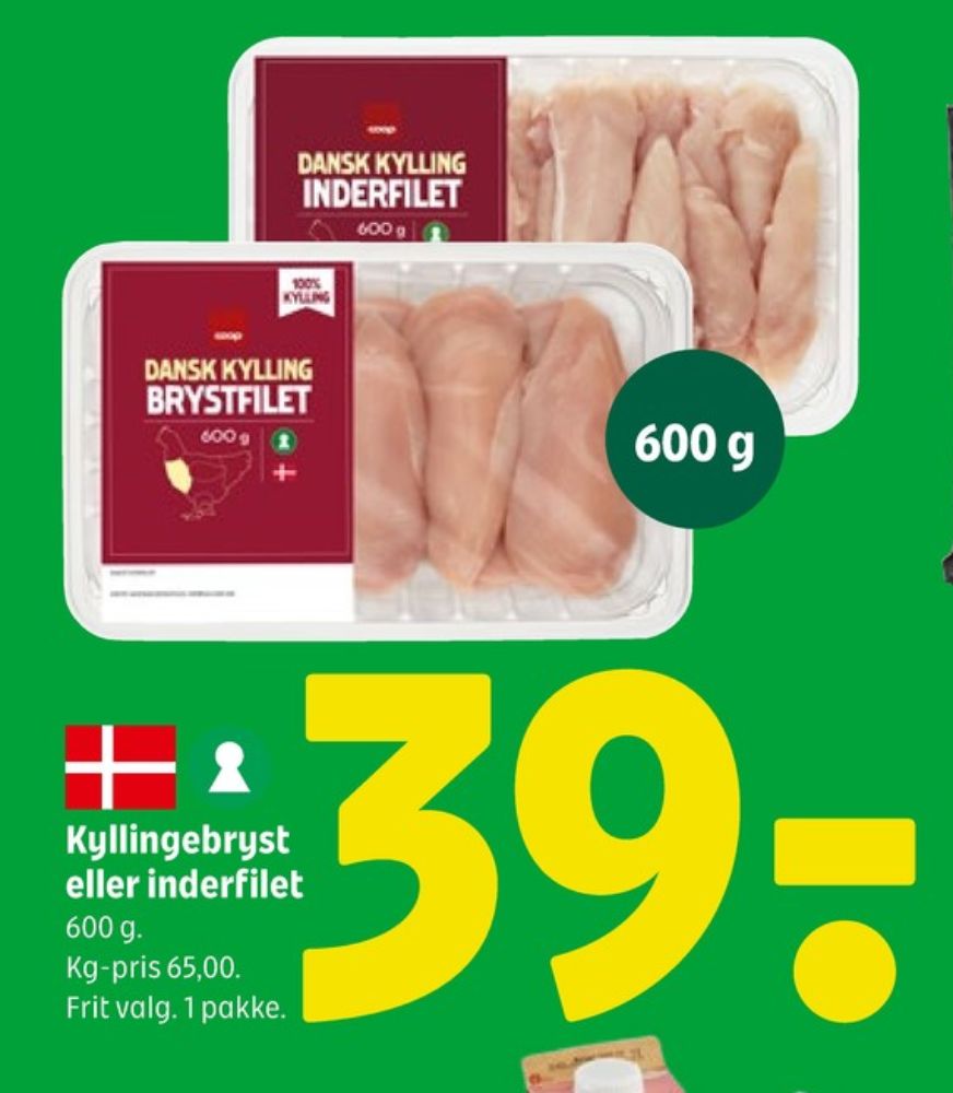 Coop, Kyllingebrystfilet