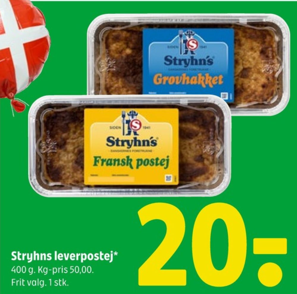 Stryhns Fransk Postej, Leverpostej
