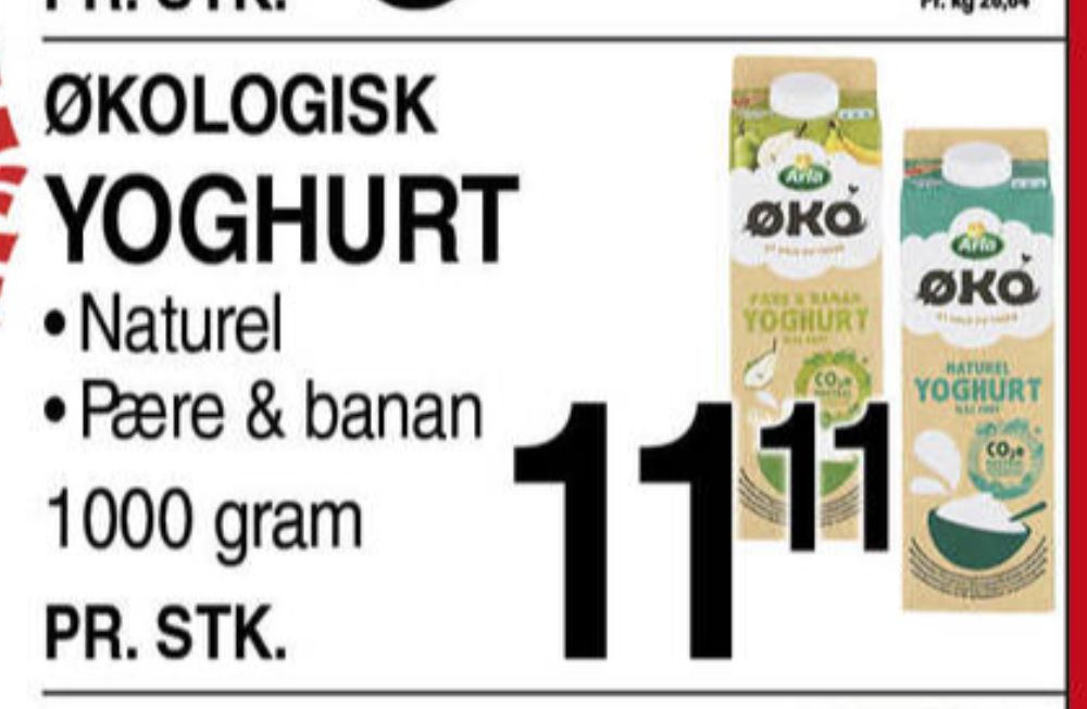 Arla, Naturel Yoghurt 